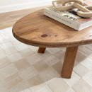 Tapis d'extérieur - 114x170cm - Blanc  - Réversible - 100% polypropylène - 1350gr / m²