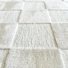 Tapis d'extérieur - 114x170cm - Blanc  - Réversible - 100% polypropylène - 1350gr / m²