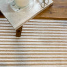 Tapis d'extérieur - 228x340cm - Beige - Réversible - 100% polypropylène - 1350gr / m²