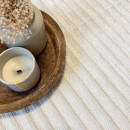 Tapis d'extérieur - 114x170cm - Beige - Réversible - 100% polypropylène - 1350gr / m²