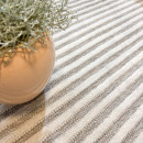 Tapis d'extérieur - 152x230cm - Gris - Réversible - 100% polypropylène - 1350gr / m²