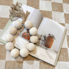 Tapis d'extérieur - 190x290cm - Beige - Réversible - 100% polypropylène - 1350gr / m²