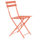 Table et chaises pliantes bistrot balcon terrasse- 2 places - Corail