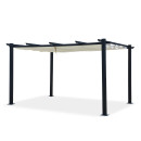 Toile 3X4M beige pour tonnelle modèle OHIO XL / BERCY XL